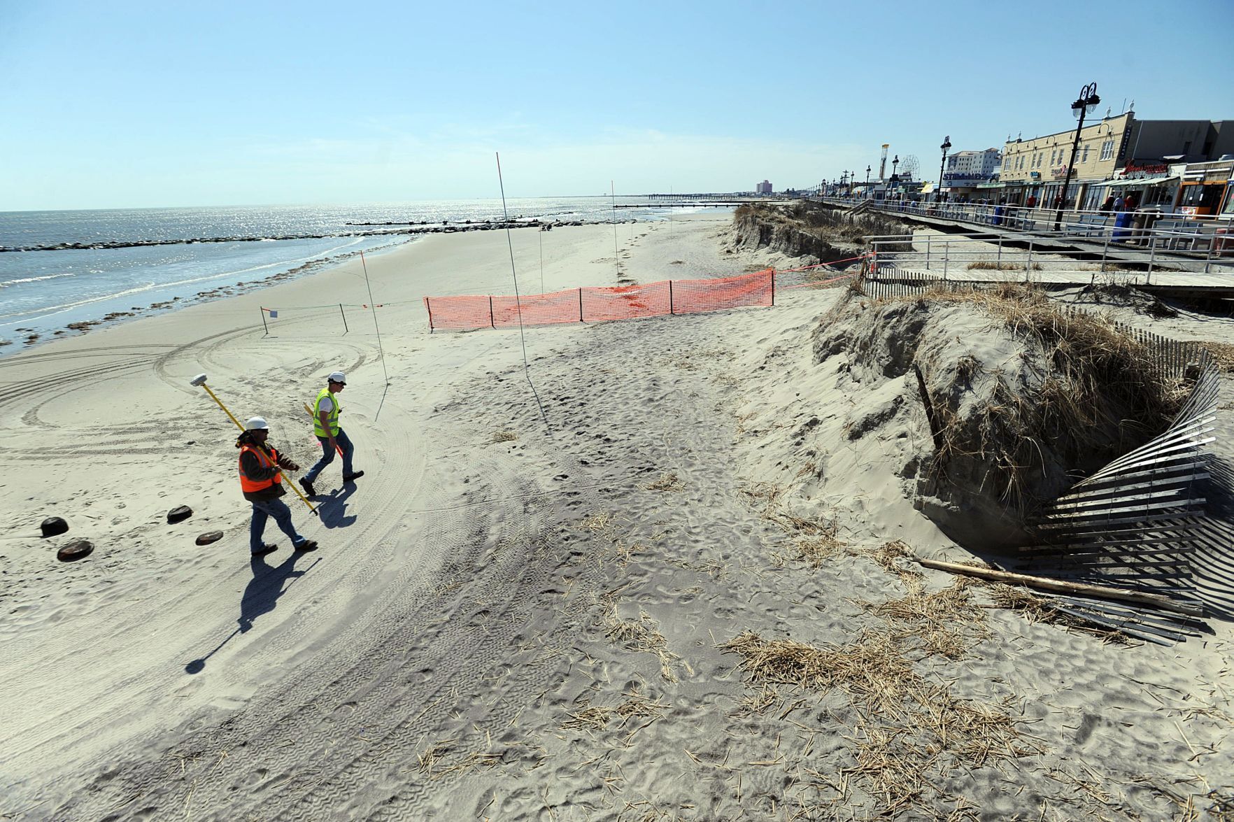 beach erosion